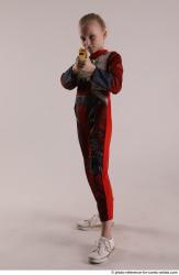 DENISA PILOT STANDING POSE WITH GUN 3